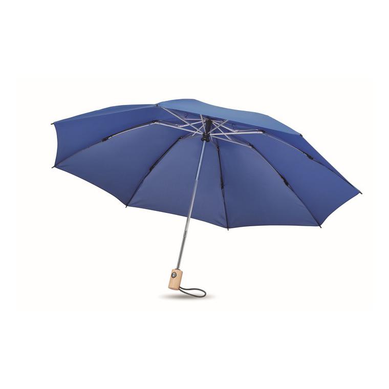 Umbrelă 190T RPET 23 inch LEEDS Albastru regal