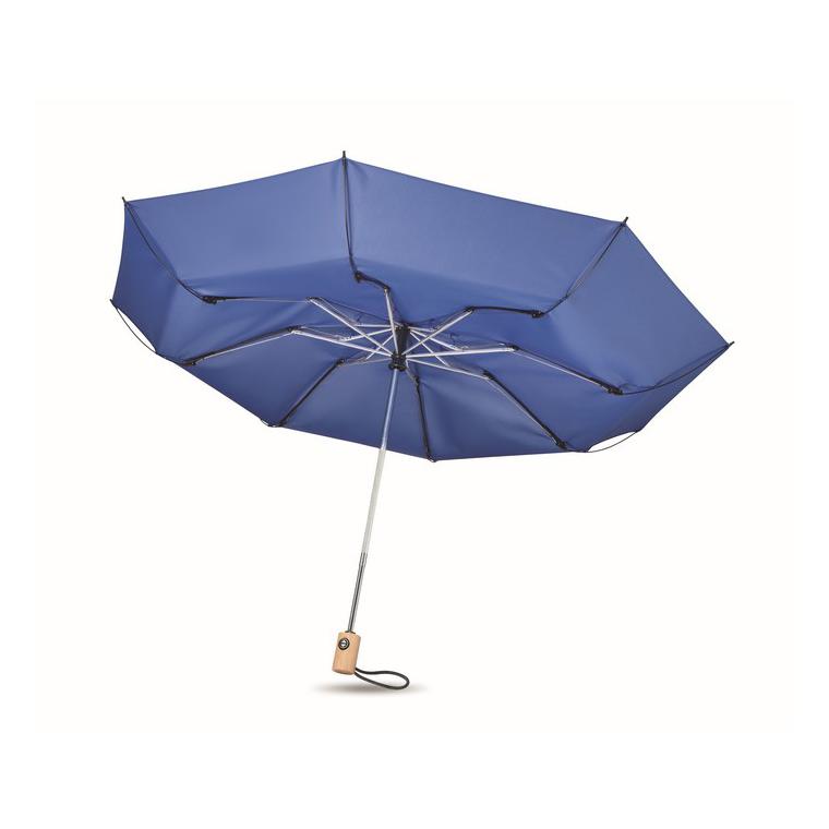 Umbrelă 190T RPET 23 inch LEEDS Albastru regal