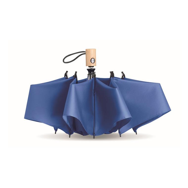 Umbrelă 190T RPET 23 inch LEEDS Albastru regal