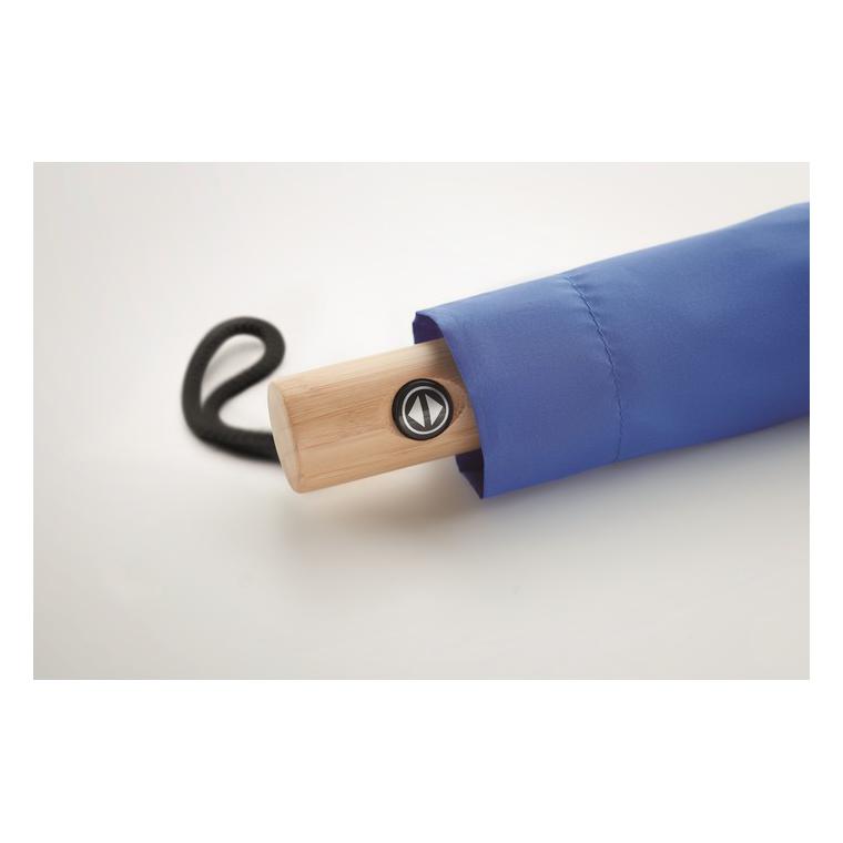 Umbrelă 190T RPET 23 inch LEEDS Albastru regal