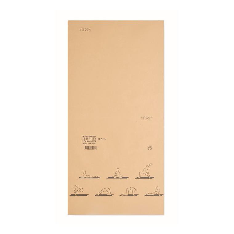 Saltea yoga din plută SAVASANA Bej