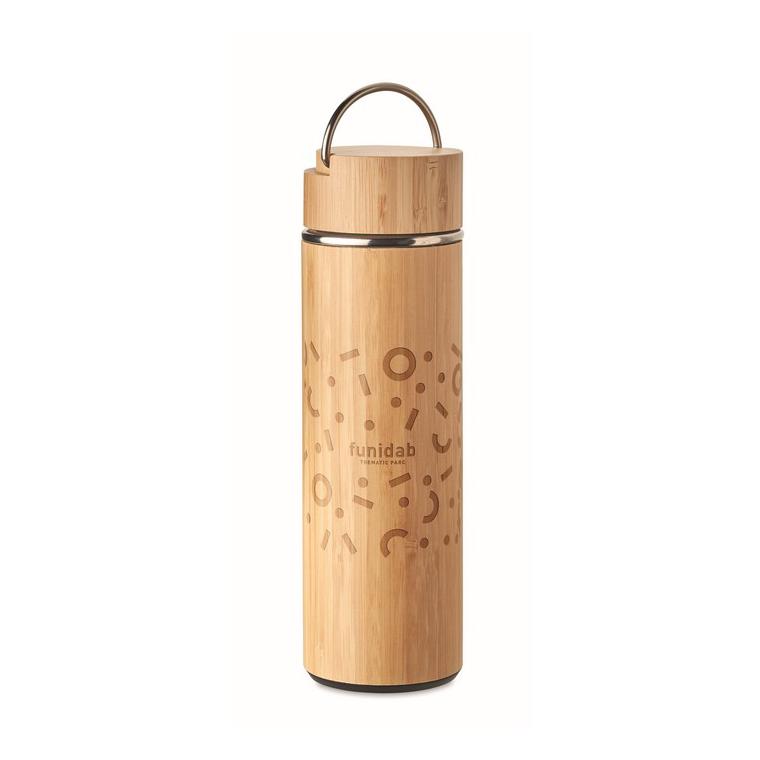 Termos cu perete dublu, 400 ml TAMPERE Natur