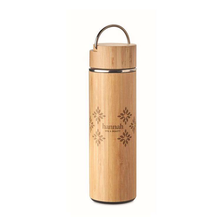 Termos cu perete dublu, 400 ml TAMPERE Natur