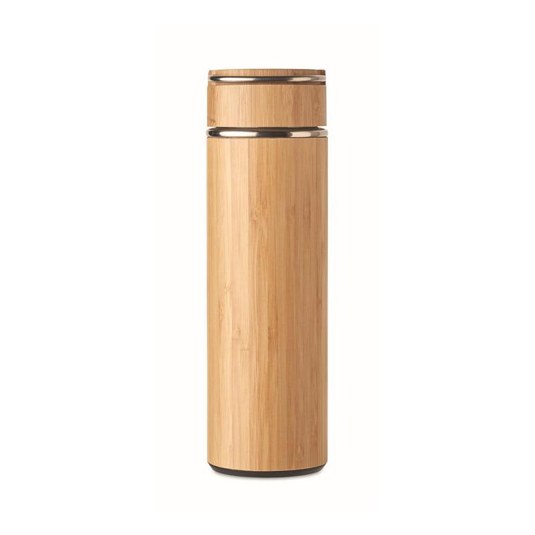 Termos cu perete dublu, 400 ml TAMPERE Natur
