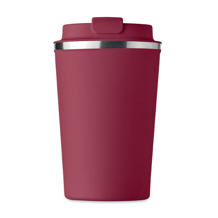 Pahar cu perete dublu 350 ml BRACE Vișiniu