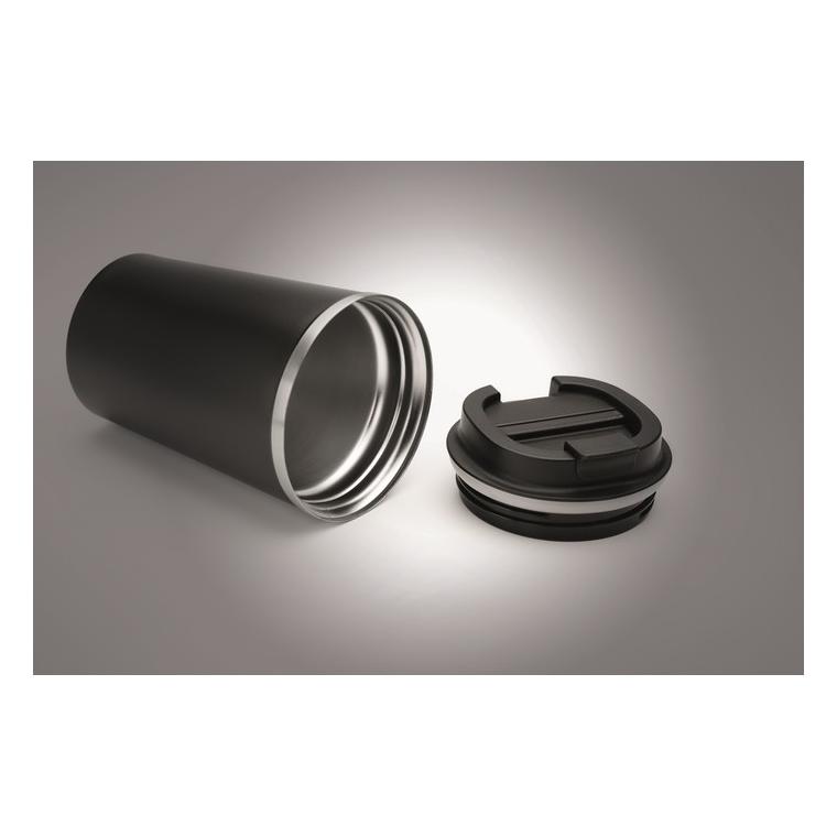 Pahar cu perete dublu 350 ml BRACE Negru