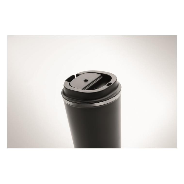 Pahar cu perete dublu 350 ml BRACE Negru