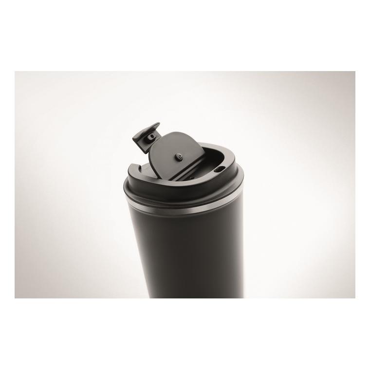 Pahar cu perete dublu 350 ml BRACE Negru