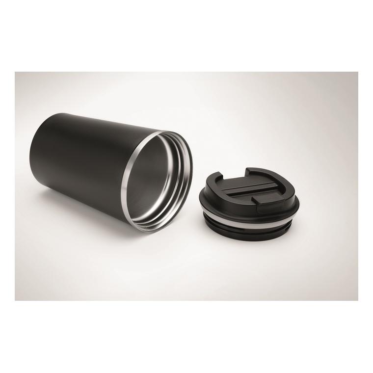 Pahar cu perete dublu 350 ml BRACE Negru