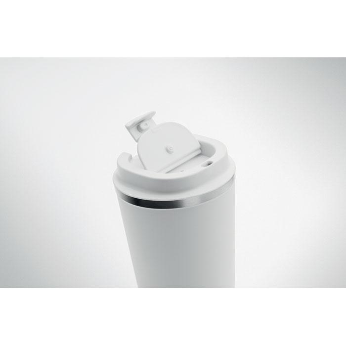 Pahar cu perete dublu 350 ml BRACE Alb