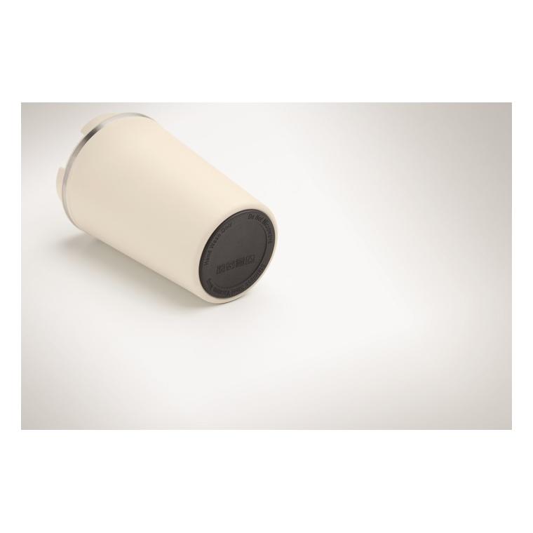 Pahar cu perete dublu 350 ml BRACE Bej