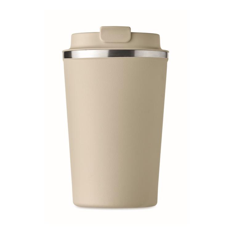 Pahar cu perete dublu 350 ml BRACE Bej