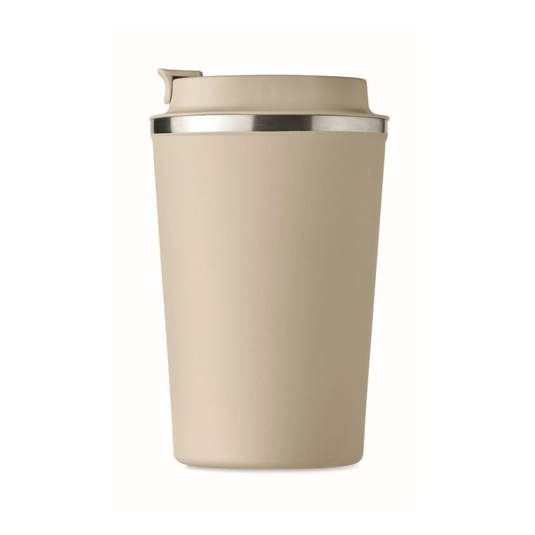 Pahar cu perete dublu 350 ml BRACE Bej