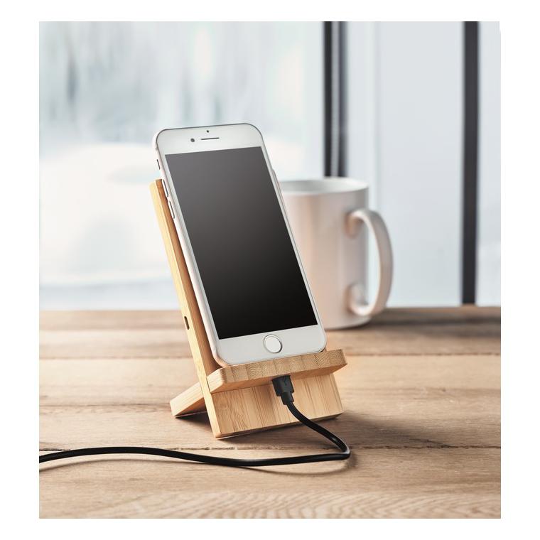 Suport / încărcător fără fir WHIPPY PLUS Natur