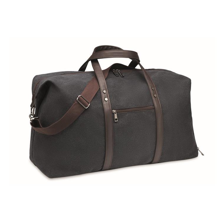 Geantă voiaj din canvas 450g ZURICH Negru