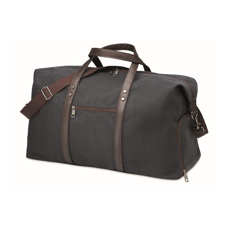 Geantă voiaj din canvas 450g ZURICH Negru