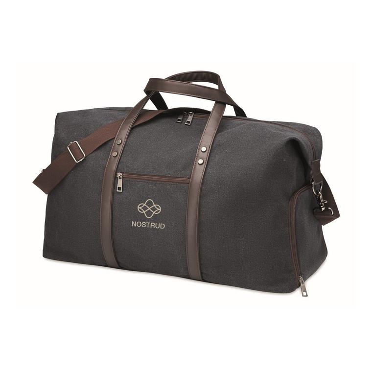 Geantă voiaj din canvas 450g ZURICH Negru