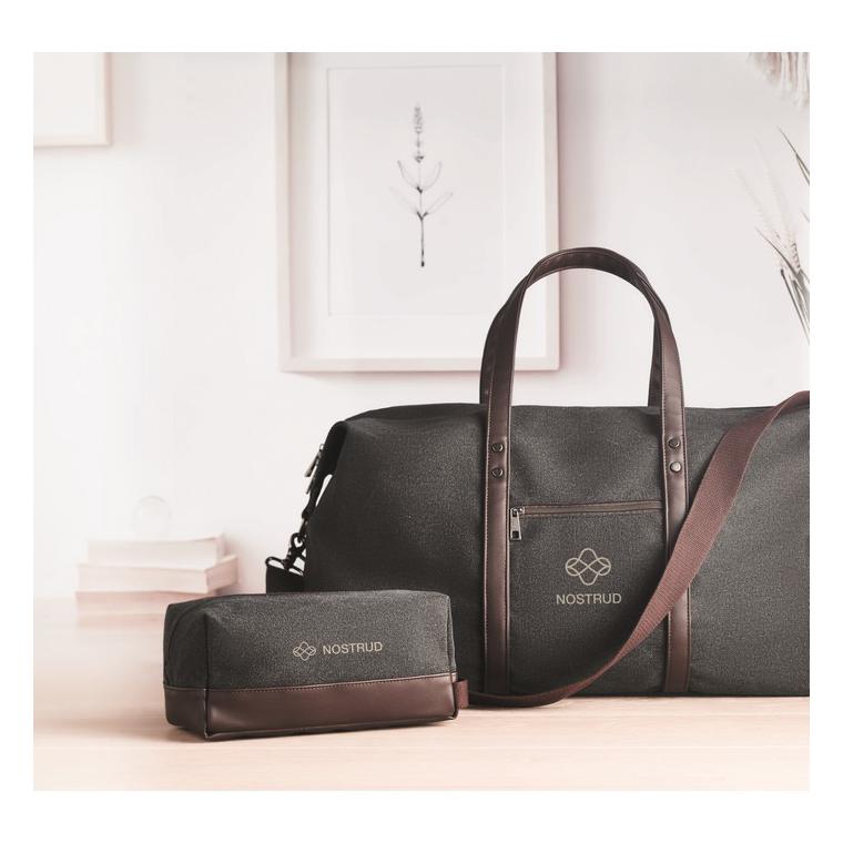 Geantă voiaj din canvas 450g ZURICH Negru