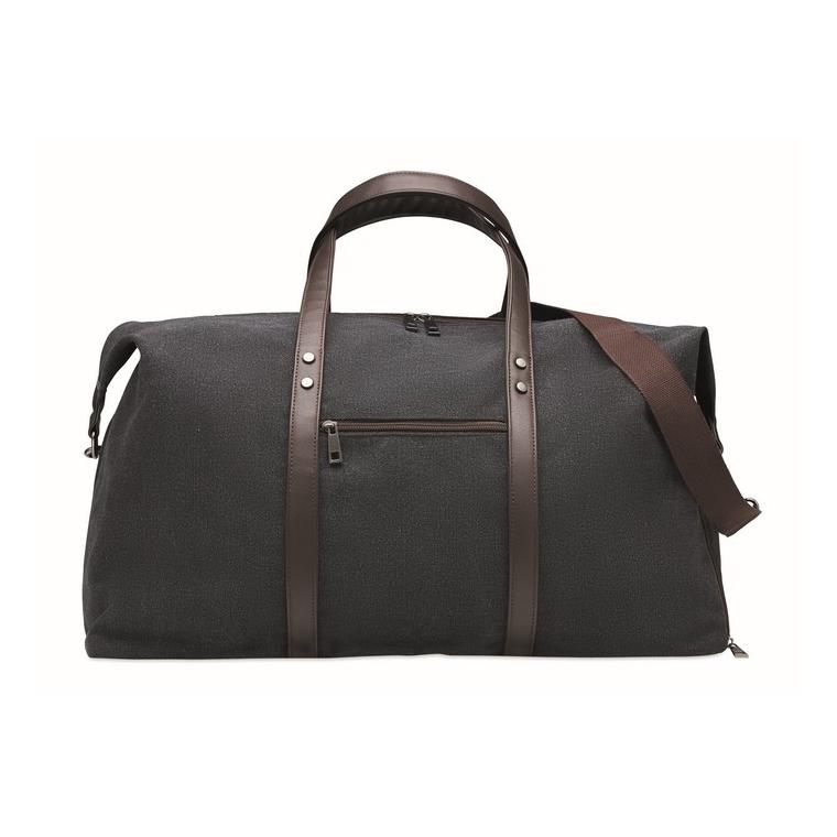 Geantă voiaj din canvas 450g ZURICH Negru