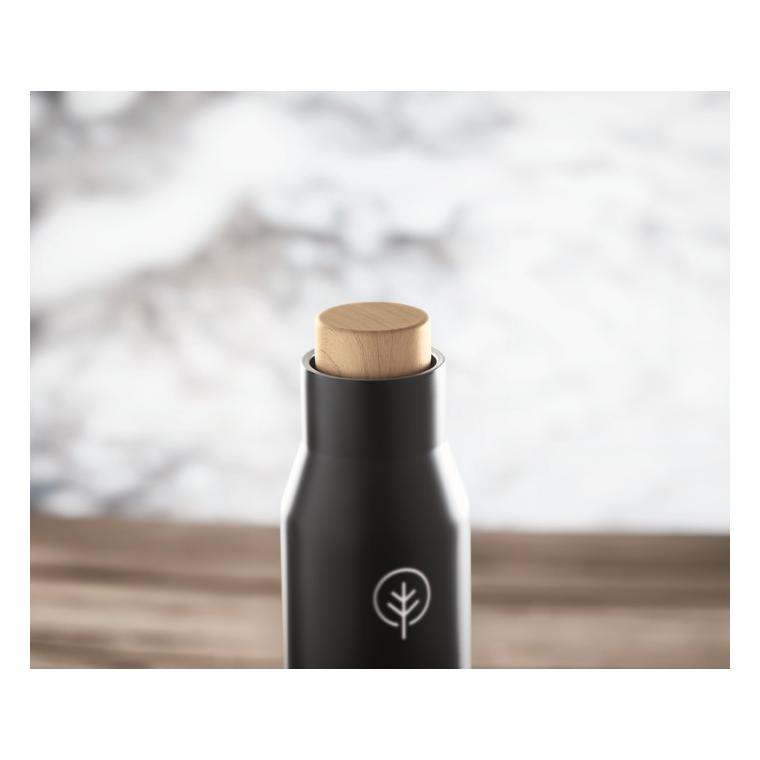 Termos cu perete dublu 500 ml DUDINKA Negru