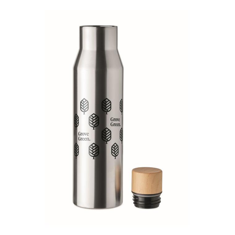 Termos cu perete dublu 500 ml DUDINKA Argintiu mat