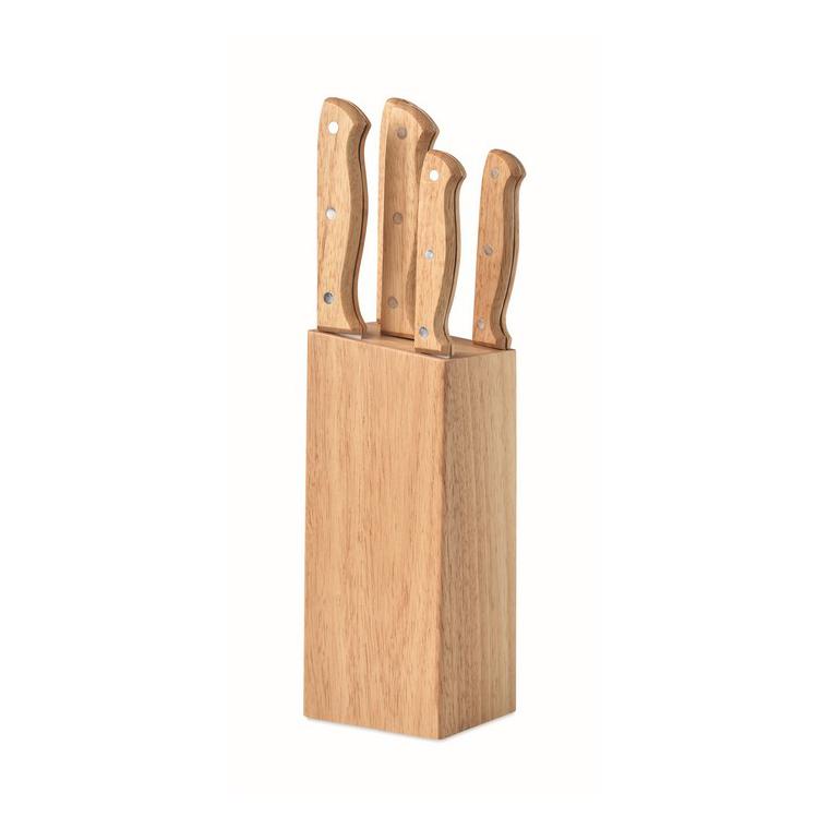 Set de cuțite din 5 piese GOURMET Natur