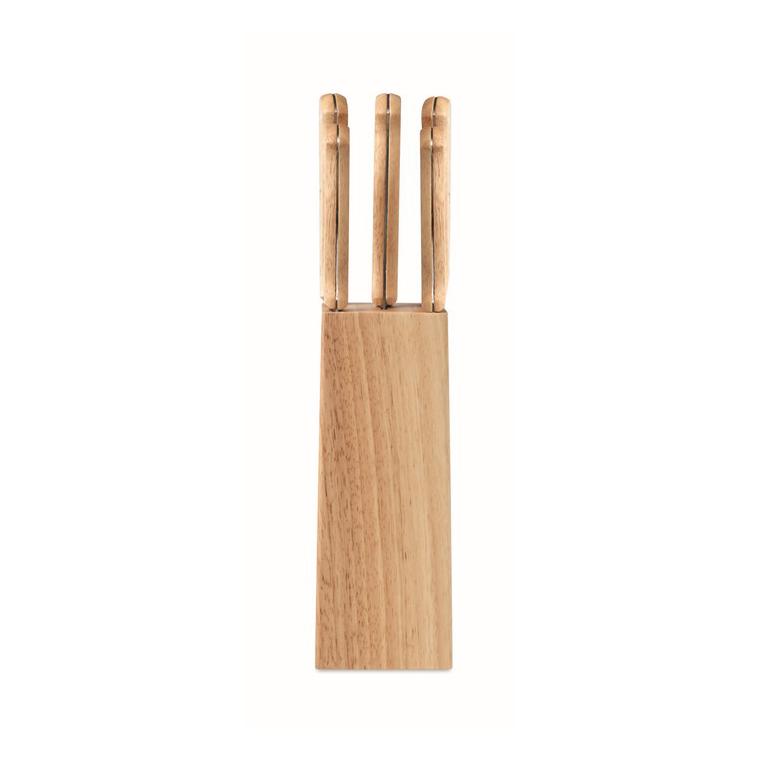 Set de cuțite din 5 piese GOURMET Natur