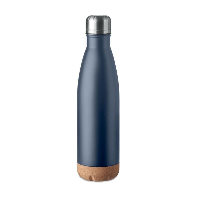 Sticlă cu perete dublu 500 ml ASPEN CORK Navy 