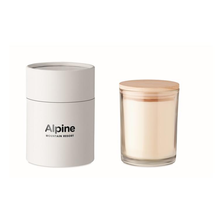 Lumânare cu parfum de vanilie ANCIENT HIGH Transparent