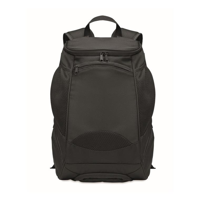 Rucsac sport 600D RPET OLYMPIC Negru