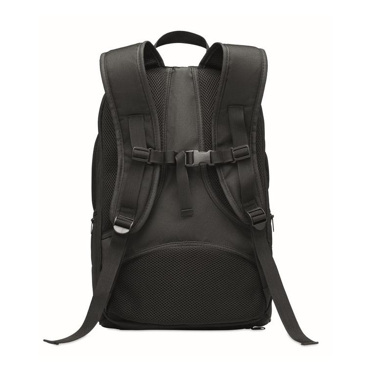 Rucsac sport 600D RPET OLYMPIC Negru