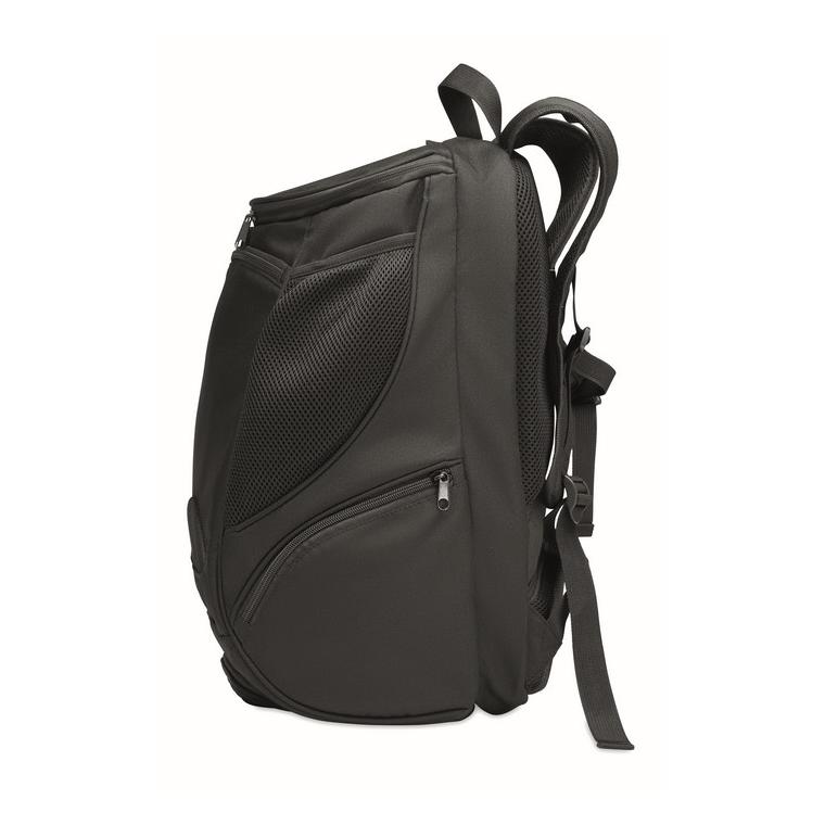 Rucsac sport 600D RPET OLYMPIC Negru