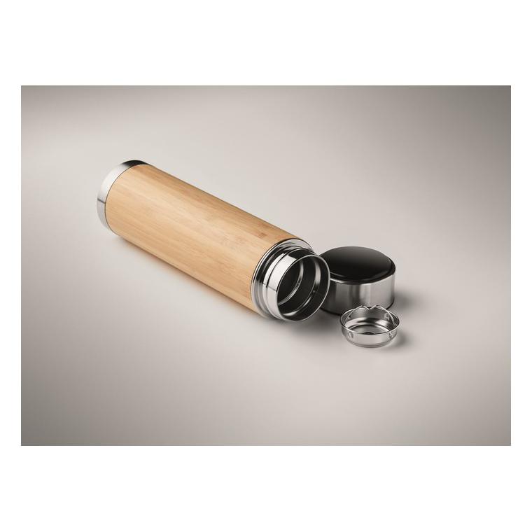 Termos cu perete dublu 480 ml PANAY Natur