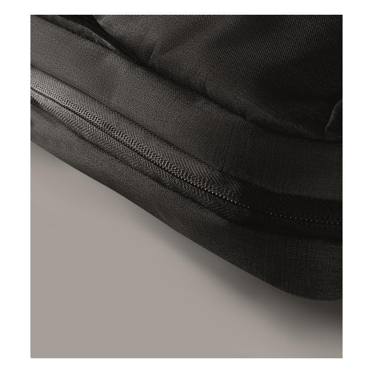 Rucsac laptop din 300D RPET SEOUL Negru