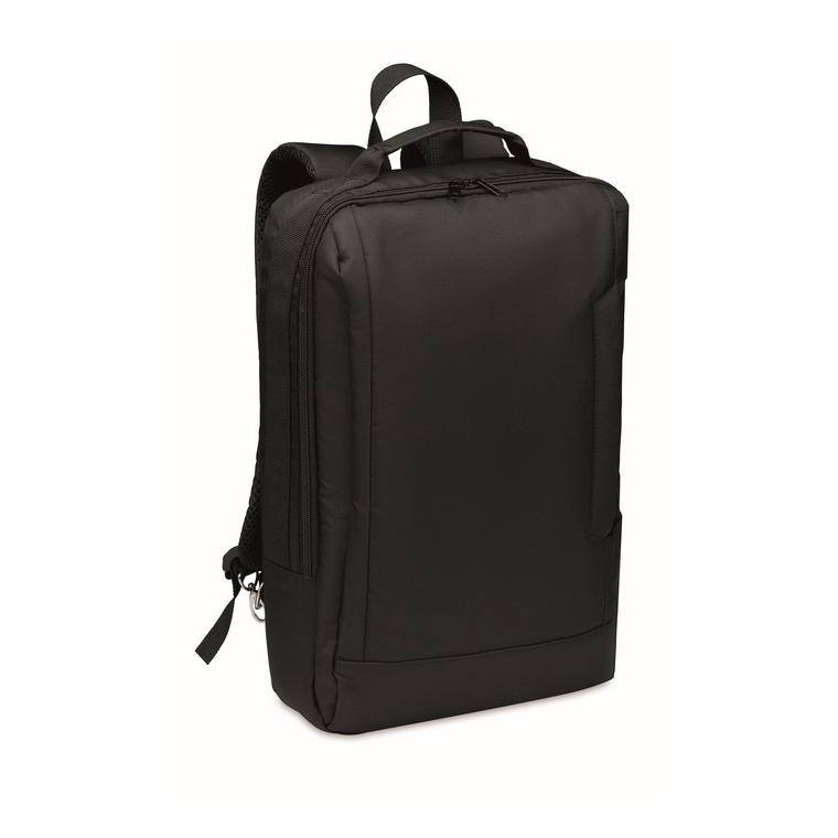 Rucsac laptop din 300D RPET SINGAPORE Negru