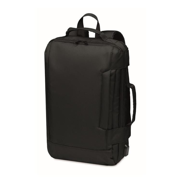 Rucsac laptop din 300D RPET SINGAPORE Negru