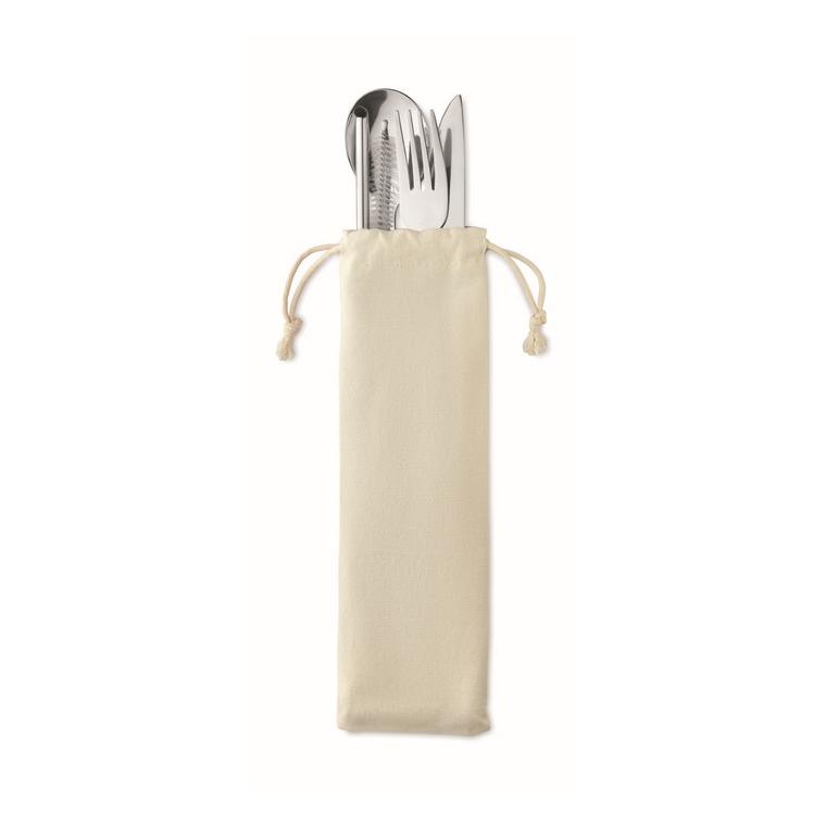 Set de tacâmuri CUSTA SET Bej