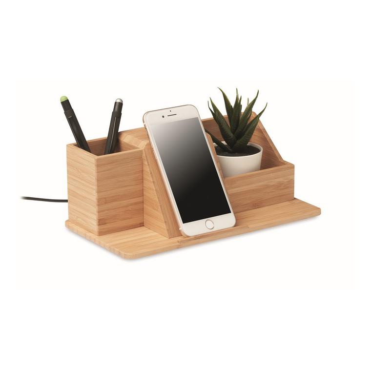 Încărcător wireless 10W GROOVY Natur