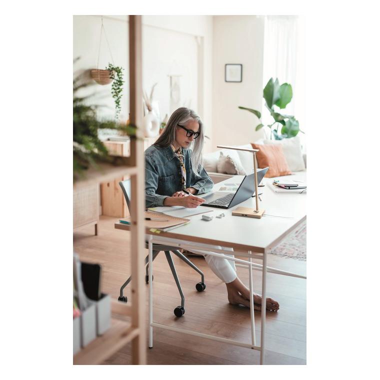 Lampă și încărcător de birou NEAT LIGHT Natur