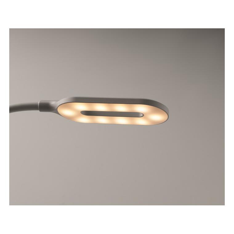 Lampă de birou și încărcător SATURN Alb