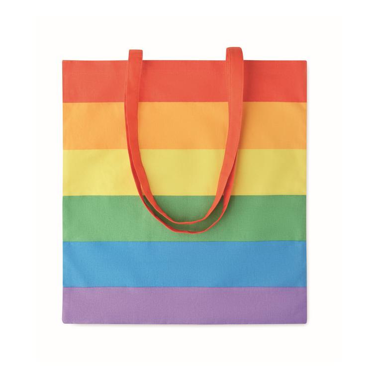 Sacosă din bumbac BOREALIS Multicolor