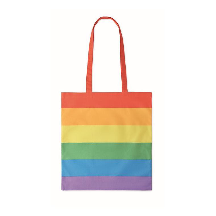 Sacosă din bumbac BOREALIS Multicolor