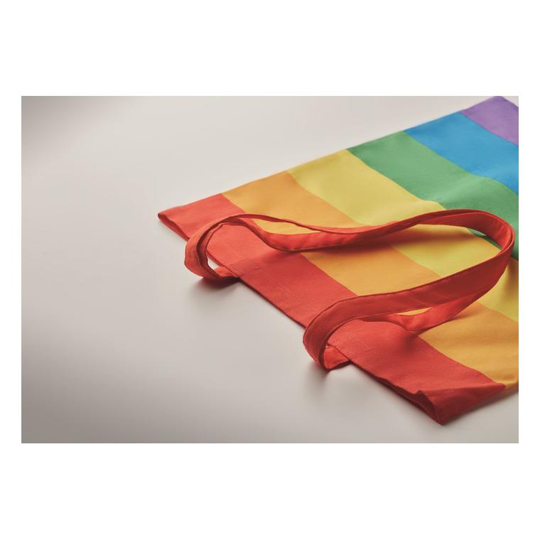 Sacosă din bumbac BOREALIS Multicolor