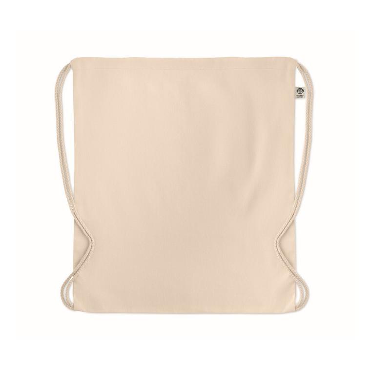 Rucsac cu cordon din bumbac YUKI Bej