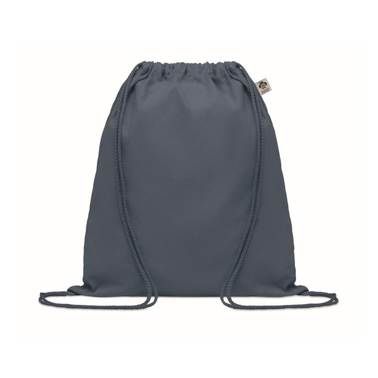 Rucsac cu cordon din bumbac YUKI COLOUR Albastru
