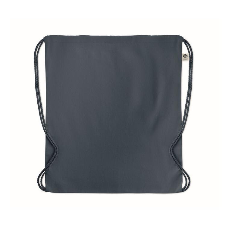 Rucsac cu cordon din bumbac YUKI COLOUR Albastru
