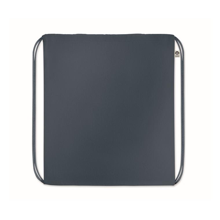 Rucsac cu cordon din bumbac YUKI COLOUR Albastru