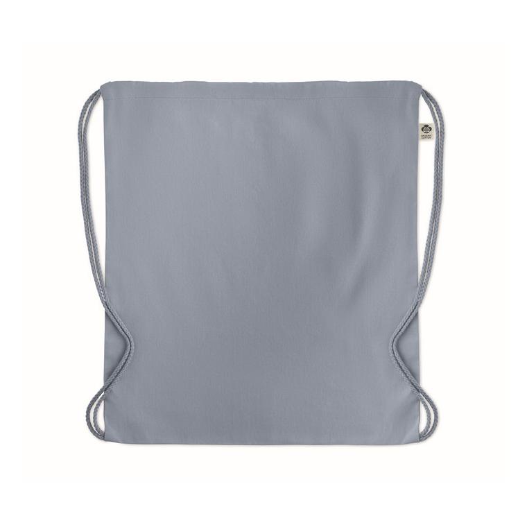 Rucsac cu cordon din bumbac YUKI COLOUR Albastru deschis