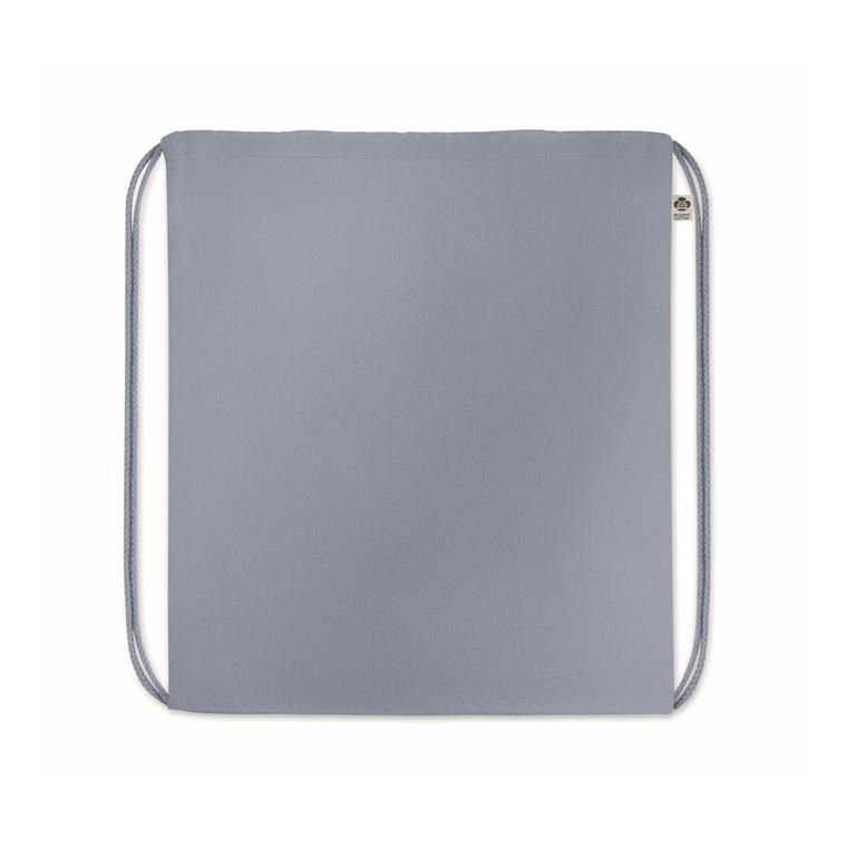 Rucsac cu cordon din bumbac YUKI COLOUR Albastru deschis