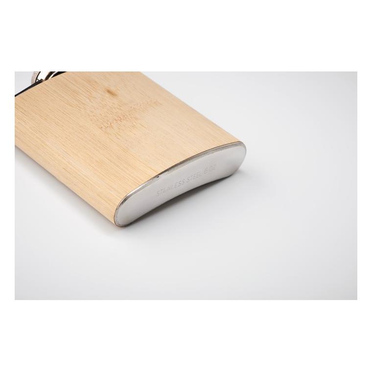 Ploscă din bambus 175 ml HIPHIP Bej